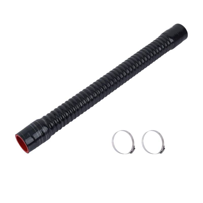 Auto Ansaugschlauch Universeller Flexibler Silikonschlauch 500 Mm Für Auto-Lufteinlass-Kühlerrohr Hochdruck-Gummi-Verbindungsrohr ID 36 38 40 42 Mm Luftansaugschlauch(ID40MM 1.57 inch) von Nqkcuac