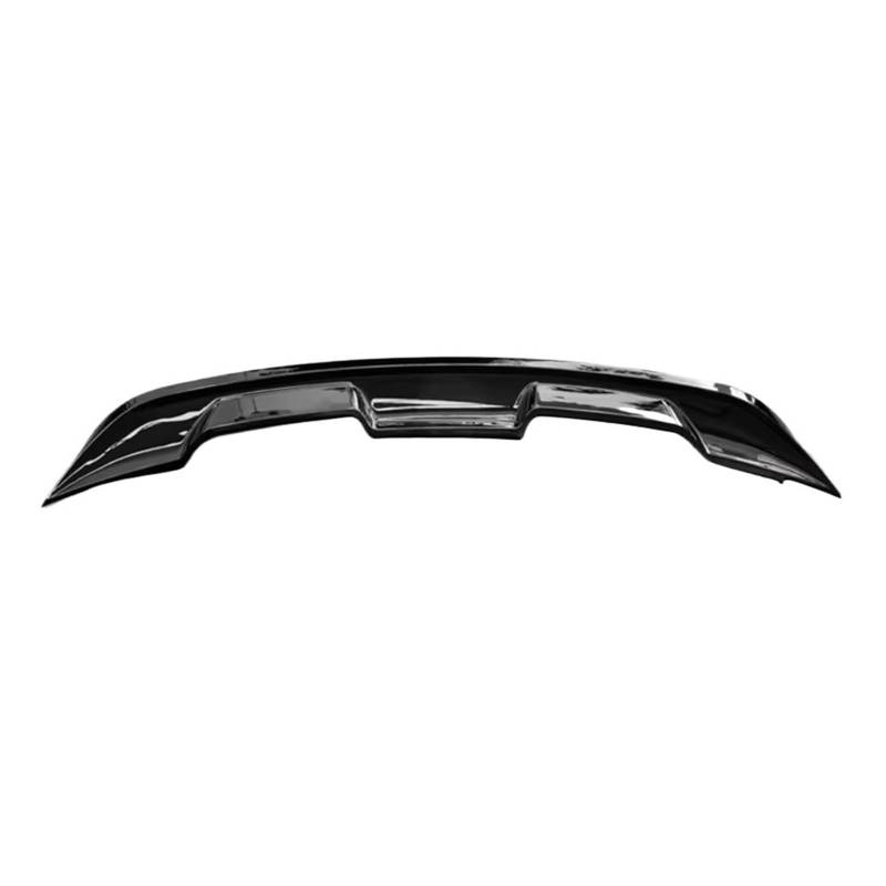 Heckspoiler ABS Glänzend Schwarz Carbon Fiber Look Heckspoiler Lippe Body Kits Für Ford Für Mustang 2015 2016 2017 2018 2019 2020 2021 2022 2023 GT500 Spoiler(Glossy Black) von Nqkcuac
