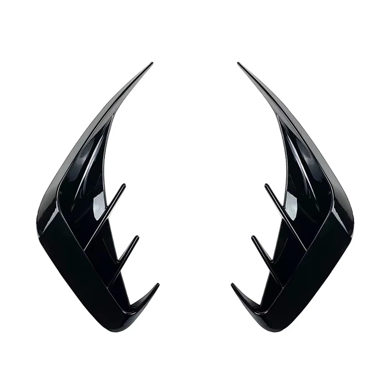 Heckspoiler Air Vent Outlet Abdeckung Trim Auto Hintere Stoßstange Lip Spoiler Für 3 Serie G20 M-Sport 320e 330e 318i 320i 325i 330i 340i 2019 2020 2021 2022 Spoiler(Black) von Nqkcuac