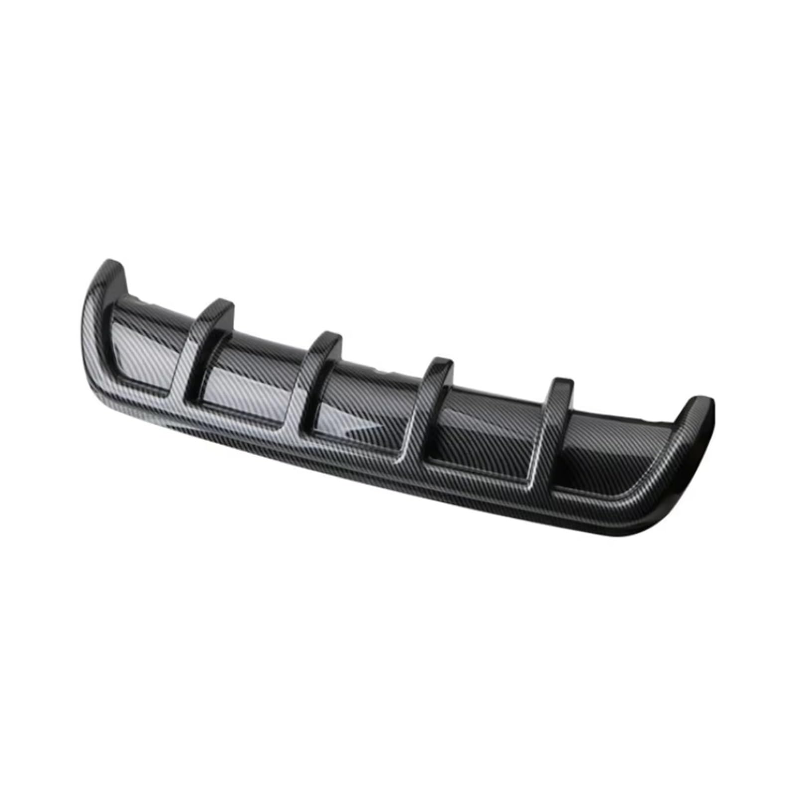Heckspoiler Allgemeine Shark Fin Chassis Heckspoiler Heckstoßstange Deflektor Winkel Auto Modifikation 67cm Kann Geschnitten Werden Spoiler(Bright Carbon Fiber) von Nqkcuac