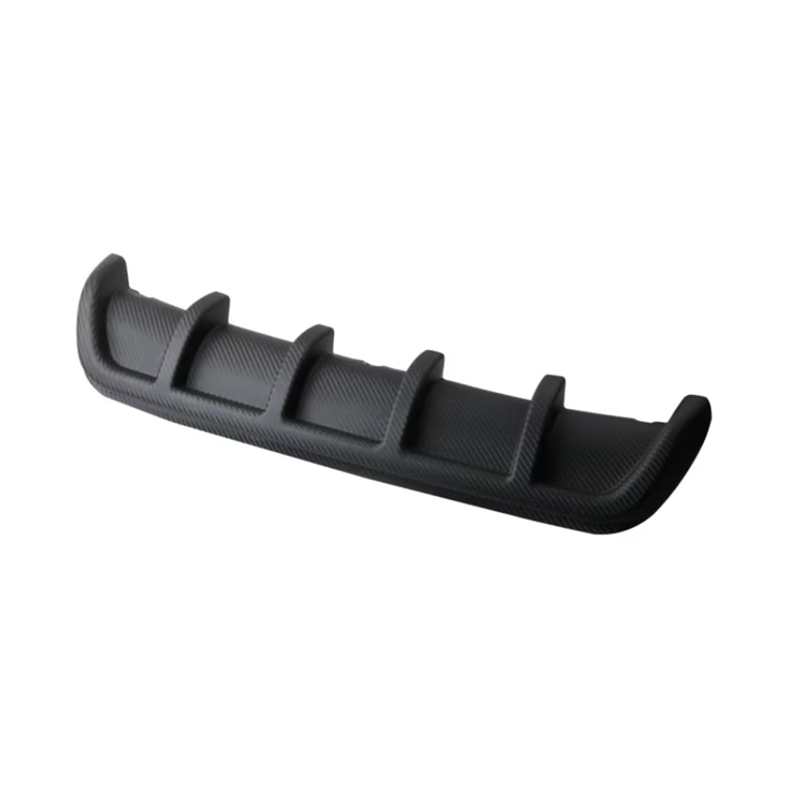 Heckspoiler Allgemeine Shark Fin Chassis Heckspoiler Heckstoßstange Deflektor Winkel Auto Modifikation 67cm Kann Geschnitten Werden Spoiler(Matte Carbon Fiber) von Nqkcuac