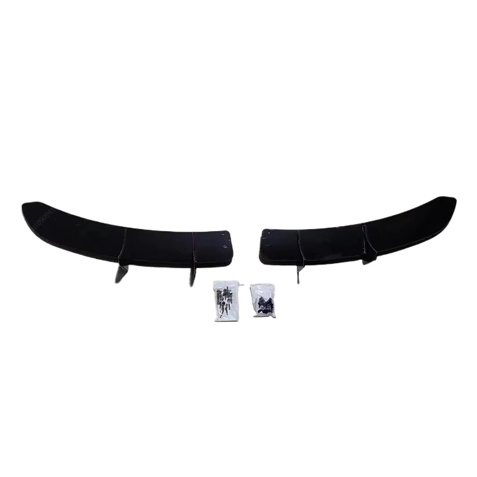 Heckspoiler Auto Frontspoilerlippe Splitter Diffusor Deflektor Heckdiffusor Bodykit Tuning Für VW Für Golf 6 MK6 R R20 2008-2013 Spoiler(Rear Diffuser Black) von Nqkcuac