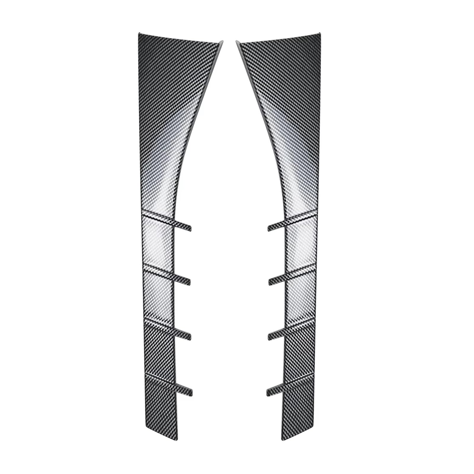 Heckspoiler Auto Heckscheibe Seitenflügel Splitter Spoiler Kofferraumdiffusor Außendekoration Modifizierte Abdeckung Für 3er Touring G21 2019+ Spoiler(Carbon Look) von Nqkcuac