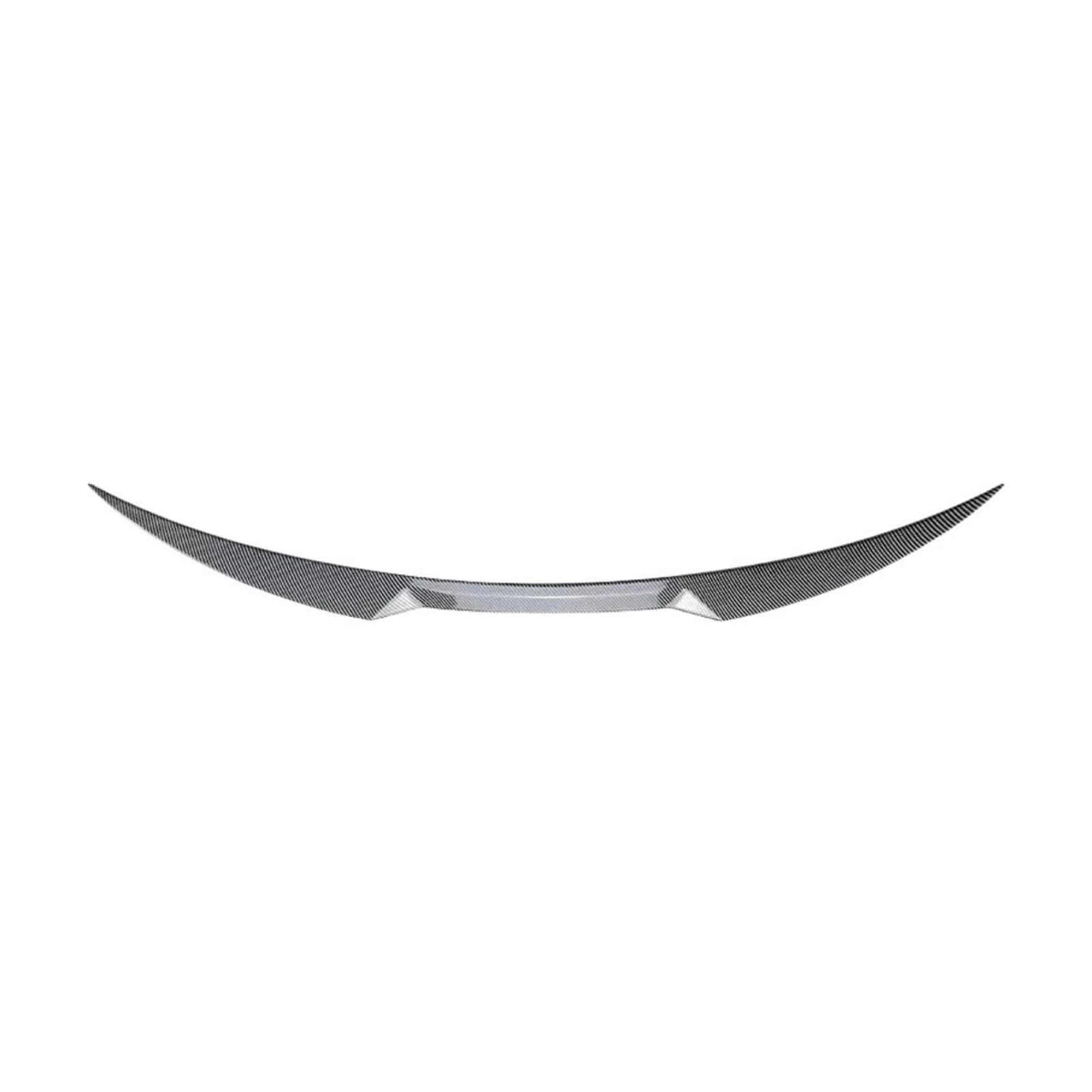 Heckspoiler Dachsplitter Heckflügel Body Kit Glanzschwarze Verkleidung Carbon Look Auto Kofferraumspoiler Heckspoiler Für Alfa Für Romeo Für Giulia 2016-2023 Spoiler(Carbon Look) von Nqkcuac