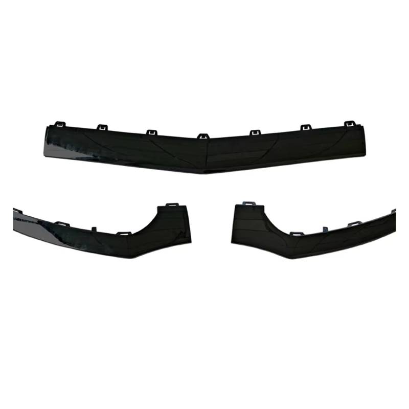Heckspoiler Frontstoßstangen-Zierleiste Spoiler Für Benz W218 Für CLS 2015 2016 2017 2018 Chrom-Formlippe Chrom-ZIERLEISTE Abdeckung Zubehör Spoiler(Black) von Nqkcuac
