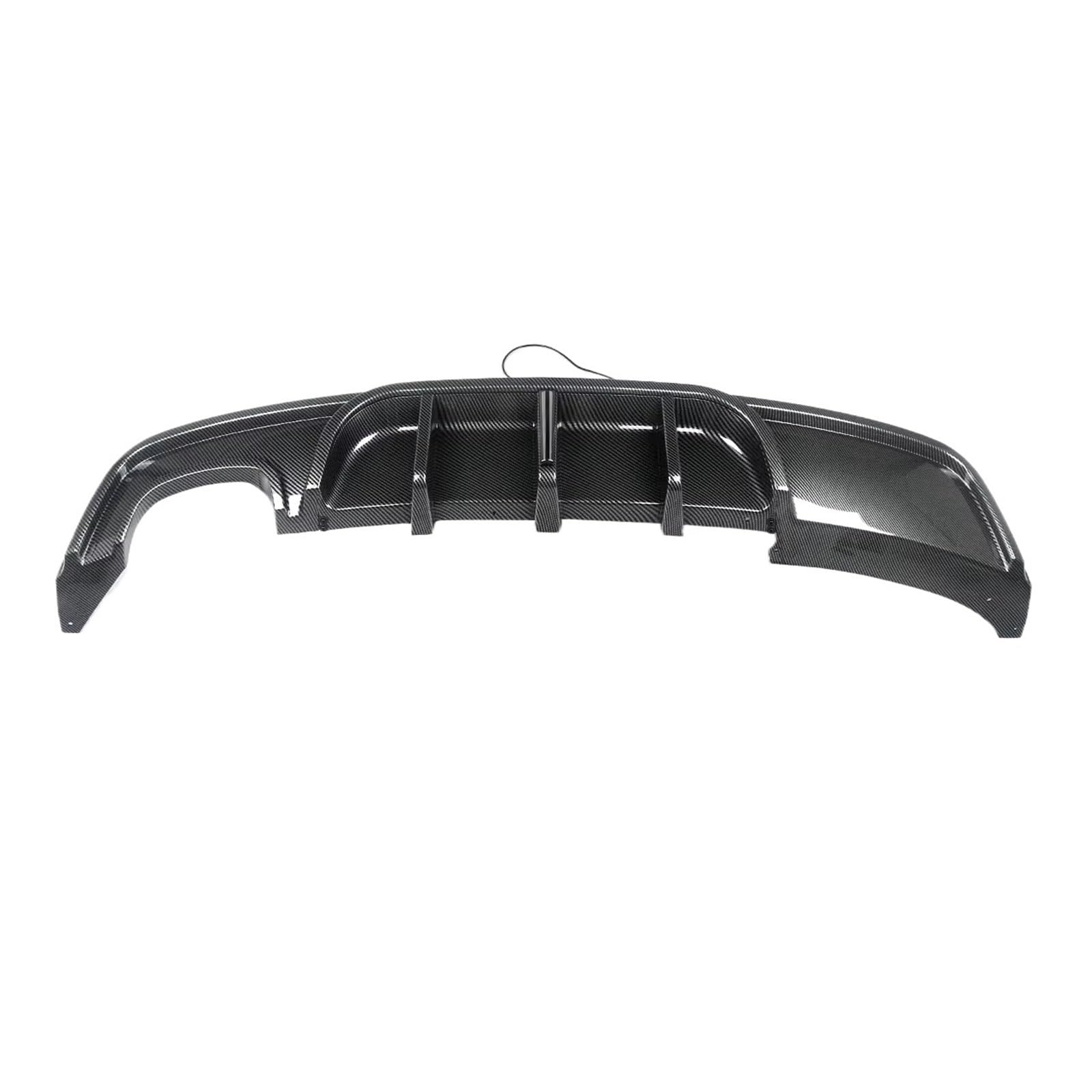 Heckspoiler Für 1Series E82 Coupe 135i Sport 2007 2008 2009 2010 2011 2012 2013 Carbon Look Hecklippe Mit Leichtem Heckdiffusor Stoßstange Spoiler(Carbon Fiber Look) von Nqkcuac