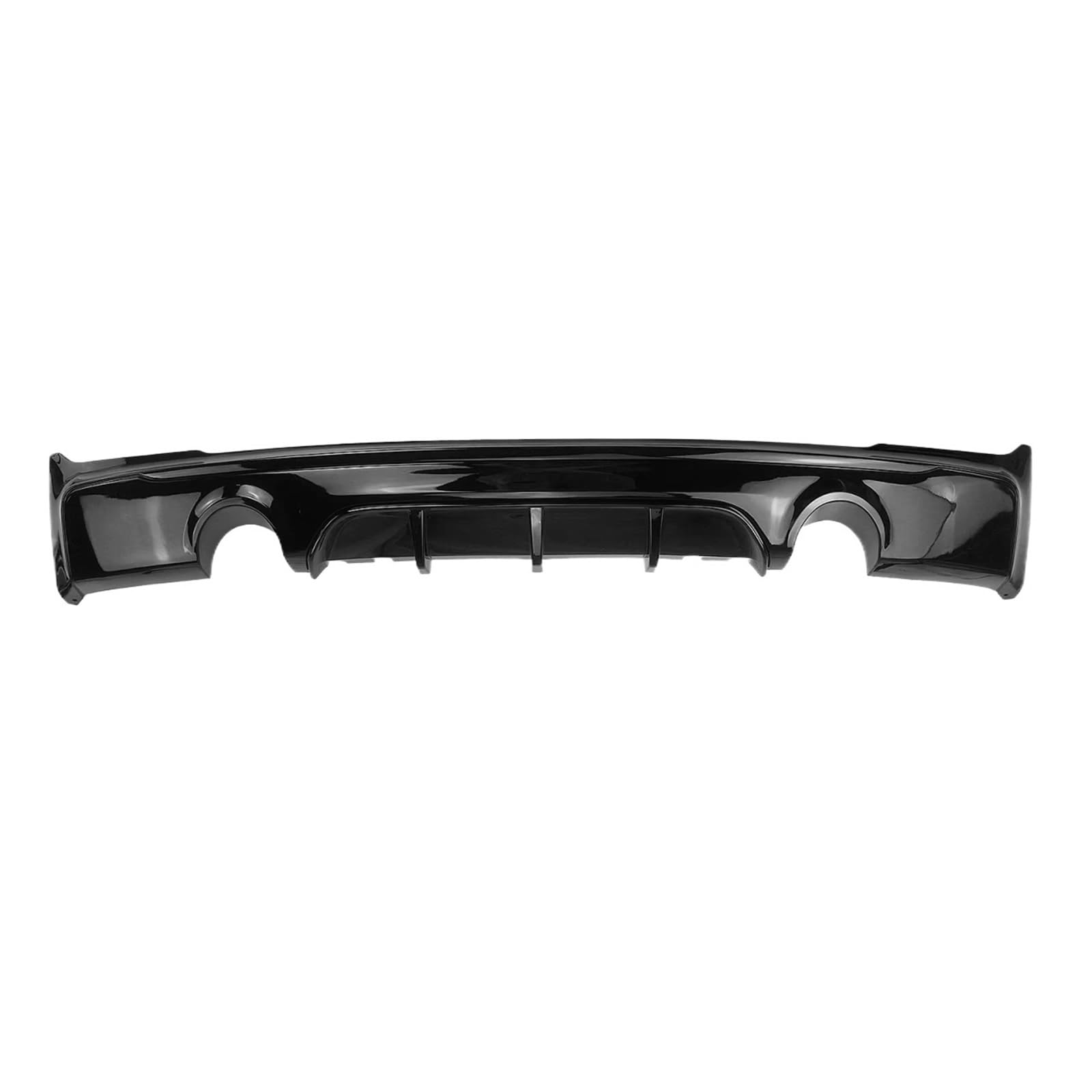 Heckspoiler Für 2 Series Coupe F22 F23 2014-2021 Auspuff Unterer Spoiler Für Splitter Schutz Platte Auto Teile Hinten Stoßstange Diffusor Lip Spoiler(Glossy Black) von Nqkcuac