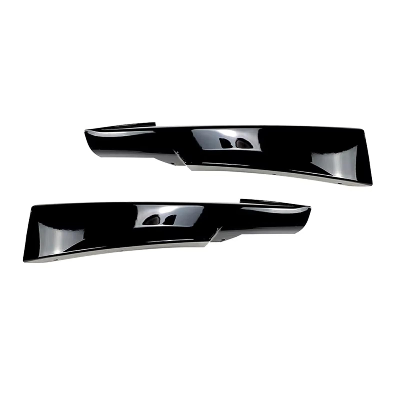 Heckspoiler Für 3er E90 E91 LCI Sport 2009 2010 2011 2012 Auto Frontstoßstange Lip Splitter Diffusor Body Kits Spoiler Stoßstange Schutzfolie Spoiler(Black Splitter) von Nqkcuac
