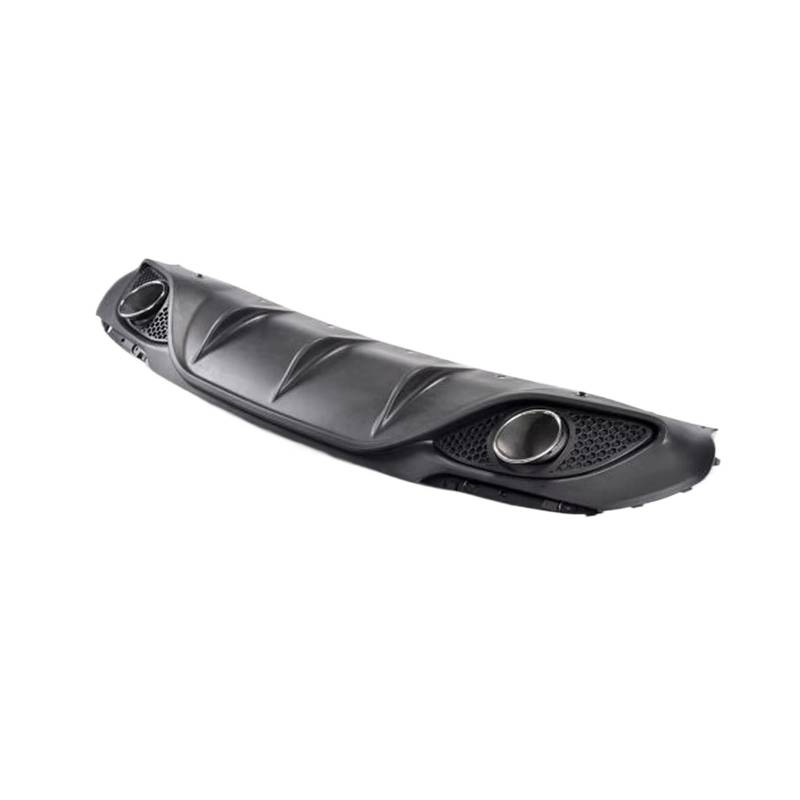Heckspoiler Für Alfa Für Romeo Für Giulia Base 2017-2022 Heckspoilerlippe Diffusor Spoiler Mit Auspuffspitzen Schwarz PP Heck-Renn-Bodykits Spoiler(Without reflectors) von Nqkcuac