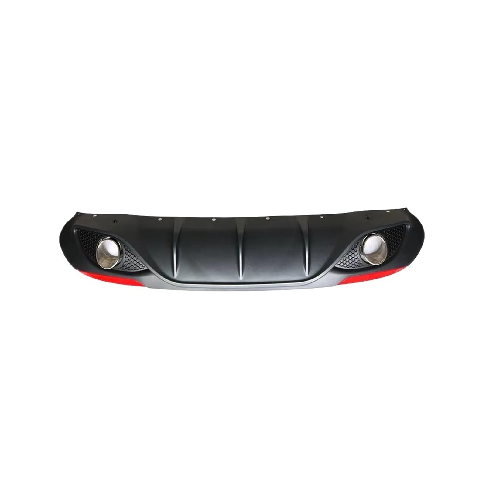 Heckspoiler Für Alfa Für Romeo Für Giulia Base 2017-2022 Heckspoilerlippe Diffusor Spoiler Mit Auspuffspitzen Schwarz PP Heck-Renn-Bodykits Spoiler(with reflectors) von Nqkcuac