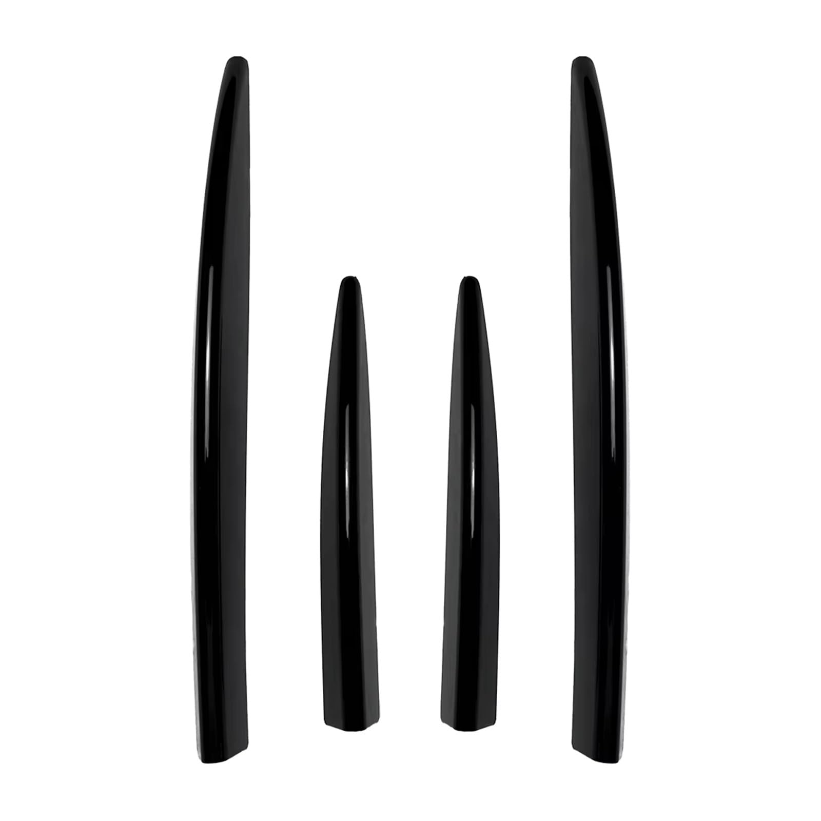 Heckspoiler Für Benz CLE Coupe 2024+ C236 CLE260 300 Kühlergrillverkleidung Windblatt Spoiler Autoaufkleber ABS Außenmodifikation Spoiler(Glossy Black) von Nqkcuac