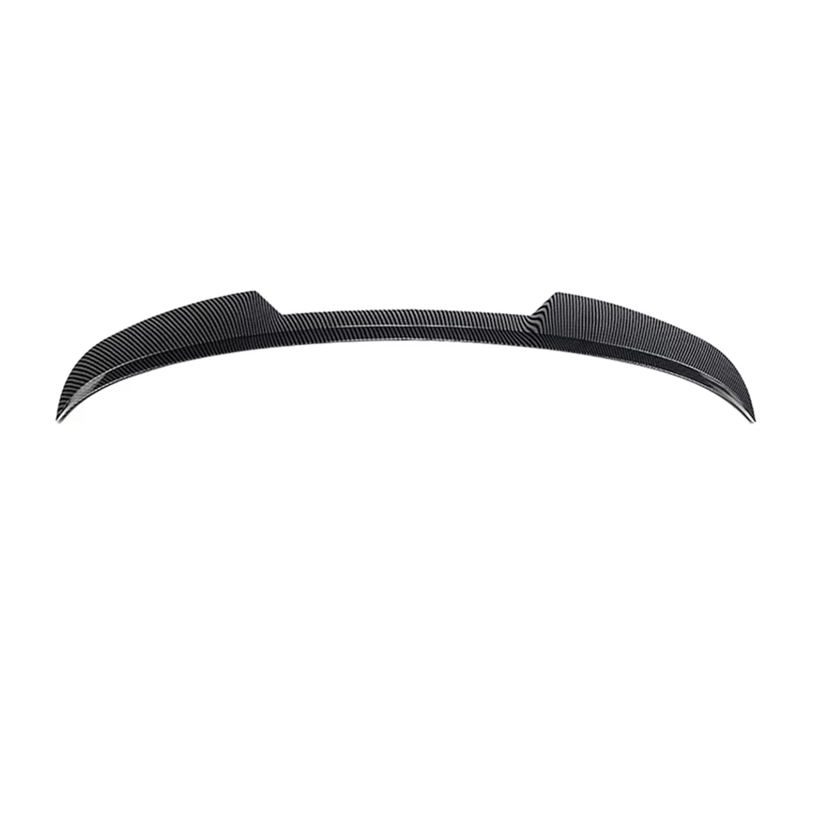 Heckspoiler Für Ford Für Fiesta ST Line MK6 MK6.5 2008-2017 Heckflügel Fester Windspoiler Heckflügel Modifiziertes Dekorationszubehör Schwarz Glänzend Spoiler(Carbon Look) von Nqkcuac