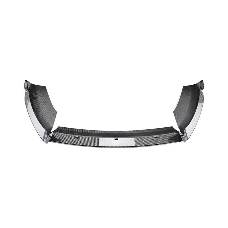 Heckspoiler Für Ford Für Fiesta ST MK7 2012 2013 2014-2016 2017 2018 Heckflügel Dachspoilerkappe Heckflügel Modifiziertes Dekorationszubehör Schwarz Glänzend Spoiler(Carbon Look) von Nqkcuac