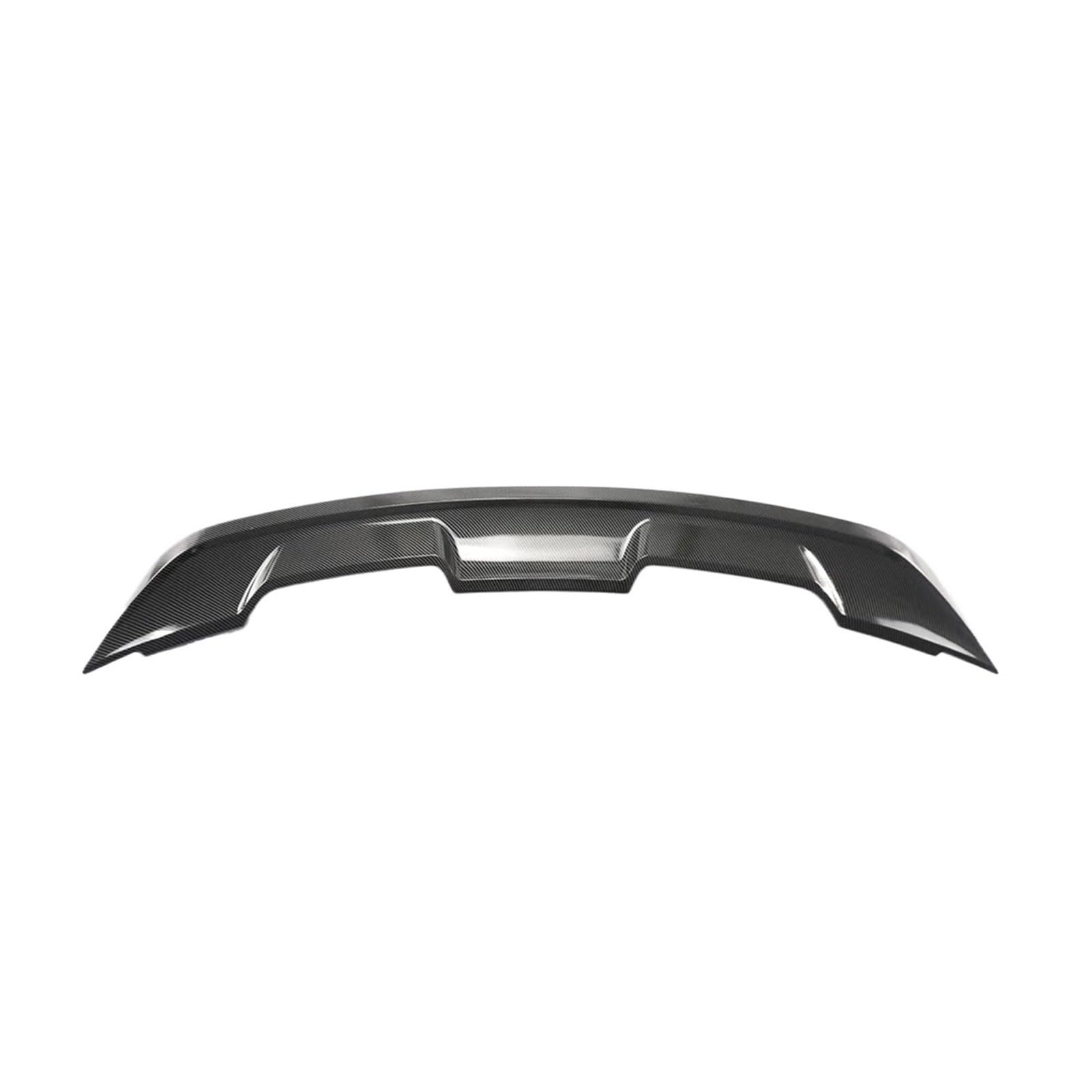 Heckspoiler Für Ford Für Mustang 2015-2023 GT500 Stil Heckflügel Diffusor Kofferraumlippe Splitter Glänzend Schwarz Carbon Look Auto Heckspoilerflügel Spoiler(Carbon Fiber Look) von Nqkcuac