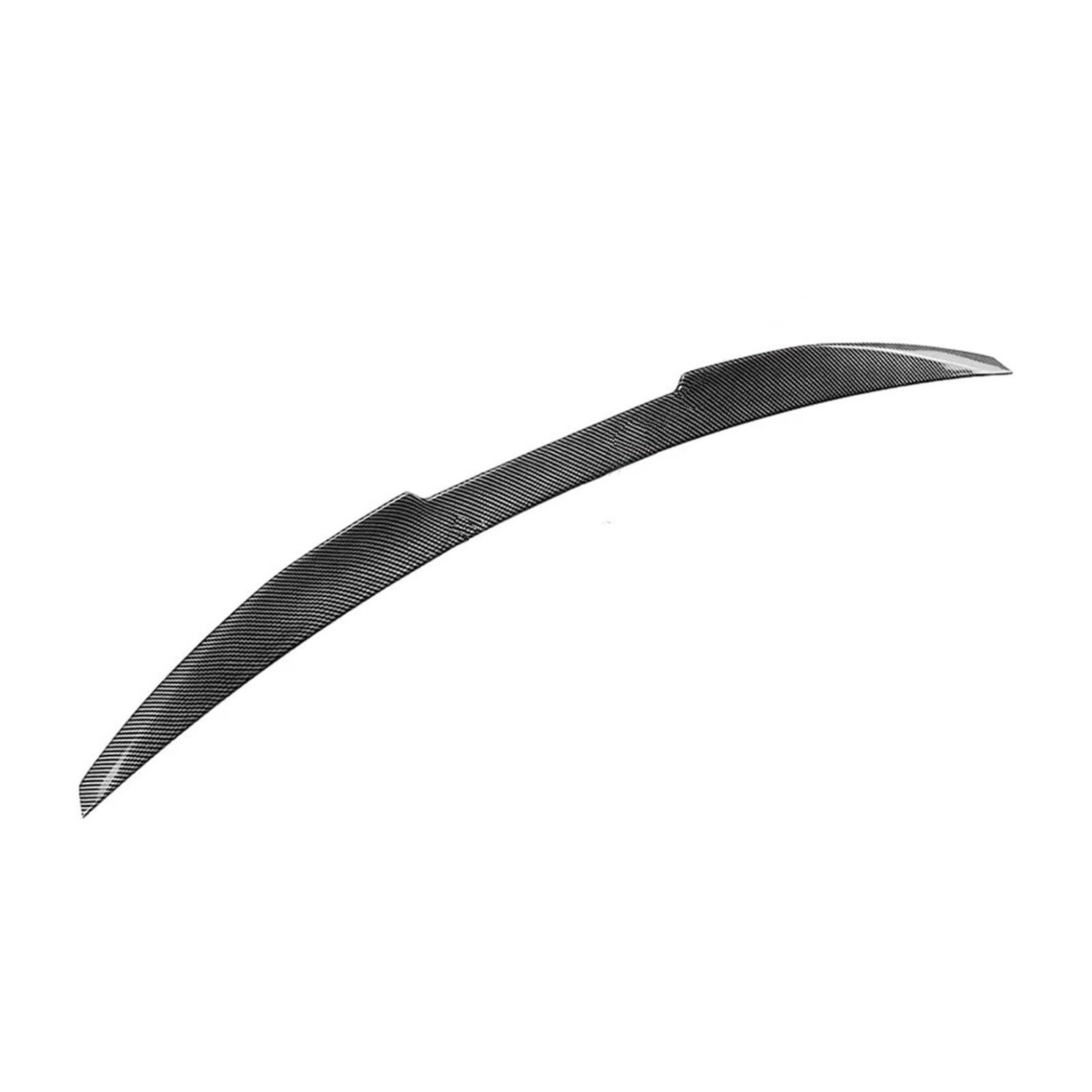 Heckspoiler Für KIA Für Stinger 2017 2018 2019 2020 2021 2022 2023 Schwarz Glänzend/Kohlefaser-Stil Heckspoilerlippe 1-teilige Heckspoilerlippe Spoiler(Carbon Fiber Look) von Nqkcuac