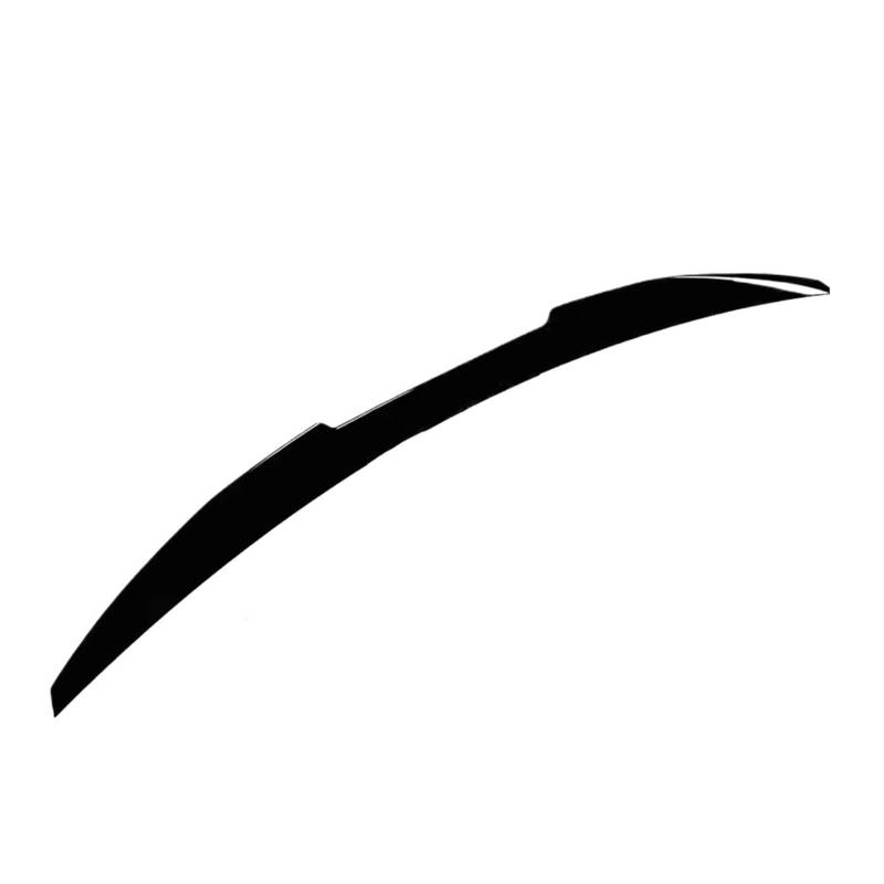Heckspoiler Für KIA Für Stinger 2017 2018 2019 2020 2021 2022 2023 Schwarz Glänzend/Kohlefaser-Stil Heckspoilerlippe 1-teilige Heckspoilerlippe Spoiler(Glossy Black) von Nqkcuac