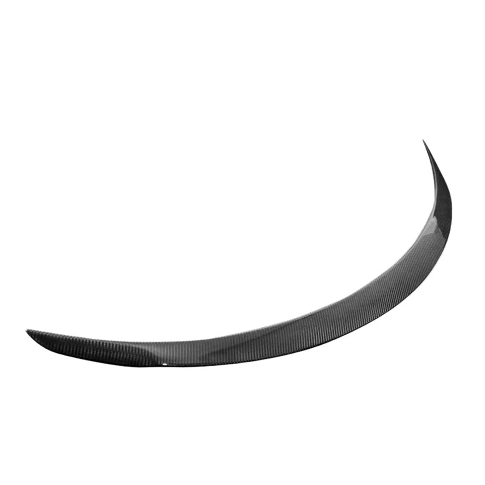 Heckspoiler Für Tesla Für Model 3 Leistung Hinten Stamm Flügel High-Leistung Version Auto Zubehör Echt Carbon Fiber Heckspoiler Spoiler(Glossy) von Nqkcuac
