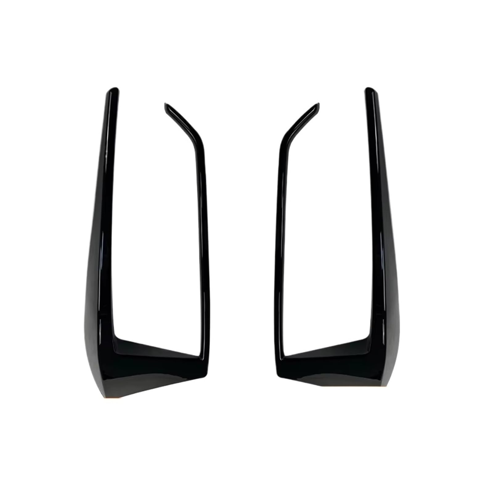 Heckspoiler Für VW Für Golf 7 7.5 MK7 MK7.5 Für GTI R Für GTD R400 2012-2020 Heckspoilerverkleidung, 1 Paar Heckstoßstangensplitter Canard Spoiler(D) von Nqkcuac