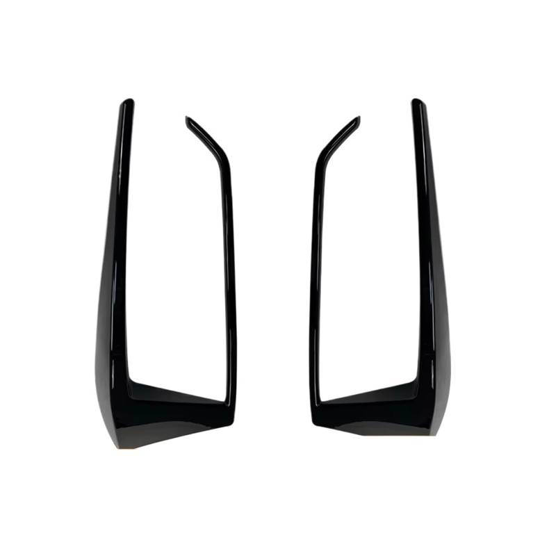 Heckspoiler Für VW Für Golf 7 7.5 MK7 MK7.5 Für GTI R Für GTD R400 2012-2020 Heckspoilerverkleidung, 1 Paar Heckstoßstangensplitter Canard Spoiler(D) von Nqkcuac