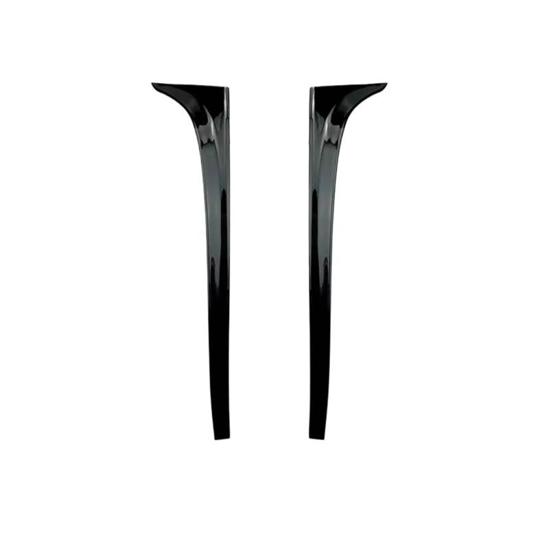 Heckspoiler Für VW Für Golf 7 MK7 GT 2014 2015 2016 2017 2018 Schwarze Heckscheibe Seitenspoiler Flügelverkleidung Zubehör 2 STÜCK Spoiler(Black) von Nqkcuac