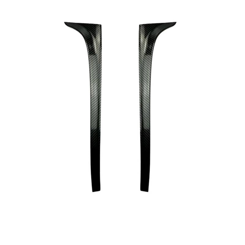 Heckspoiler Für VW Für Golf 7 MK7 GT 2014 2015 2016 2017 2018 Schwarze Heckscheibe Seitenspoiler Flügelverkleidung Zubehör 2 STÜCK Spoiler(Carbon) von Nqkcuac