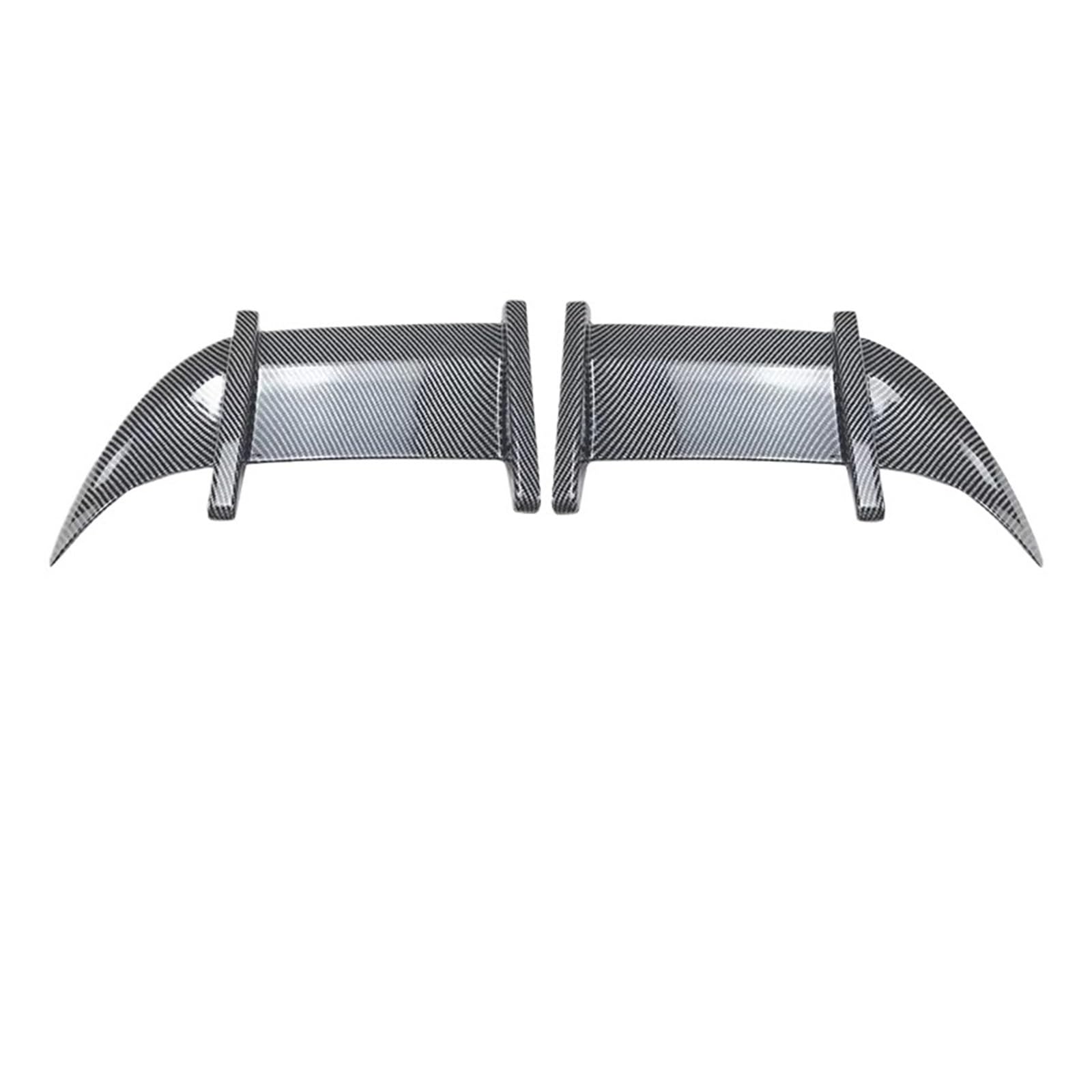 Heckspoiler Heckscheibendach Autospoilerflügel ABS Schwarz Carbon Anpassungszubehör Für VW Für Golf MK7 MK7.5 Für R-Linie 2013 2014 2015 2016 2017 2018 2019 Spoiler(Carbon Fiber Look) von Nqkcuac
