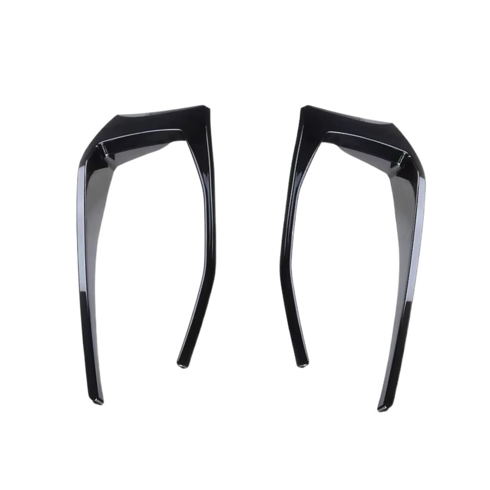 Heckspoiler Heckspoiler-Bremsverkleidung 1 Paar Heckstoßstangensplitter Canard Für VW Für Golf 7 7.5 MK7 MK7.5 Für GTI R Für GTD R400 2012-2020 Spoiler(C) von Nqkcuac
