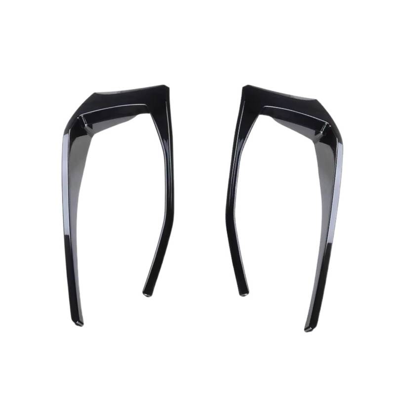 Heckspoiler Heckspoiler-Bremsverkleidung 1 Paar Heckstoßstangensplitter Canard Für VW Für Golf 7 7.5 MK7 MK7.5 Für GTI R Für GTD R400 2012-2020 Spoiler(C) von Nqkcuac