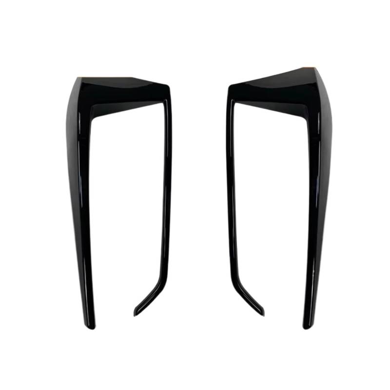 Heckspoiler Heckspoiler-Bremsverkleidung 1 Paar Heckstoßstangensplitter Canard Für VW Für Golf 7 7.5 MK7 MK7.5 Für GTI R Für GTD R400 2012-2020 Spoiler(D) von Nqkcuac