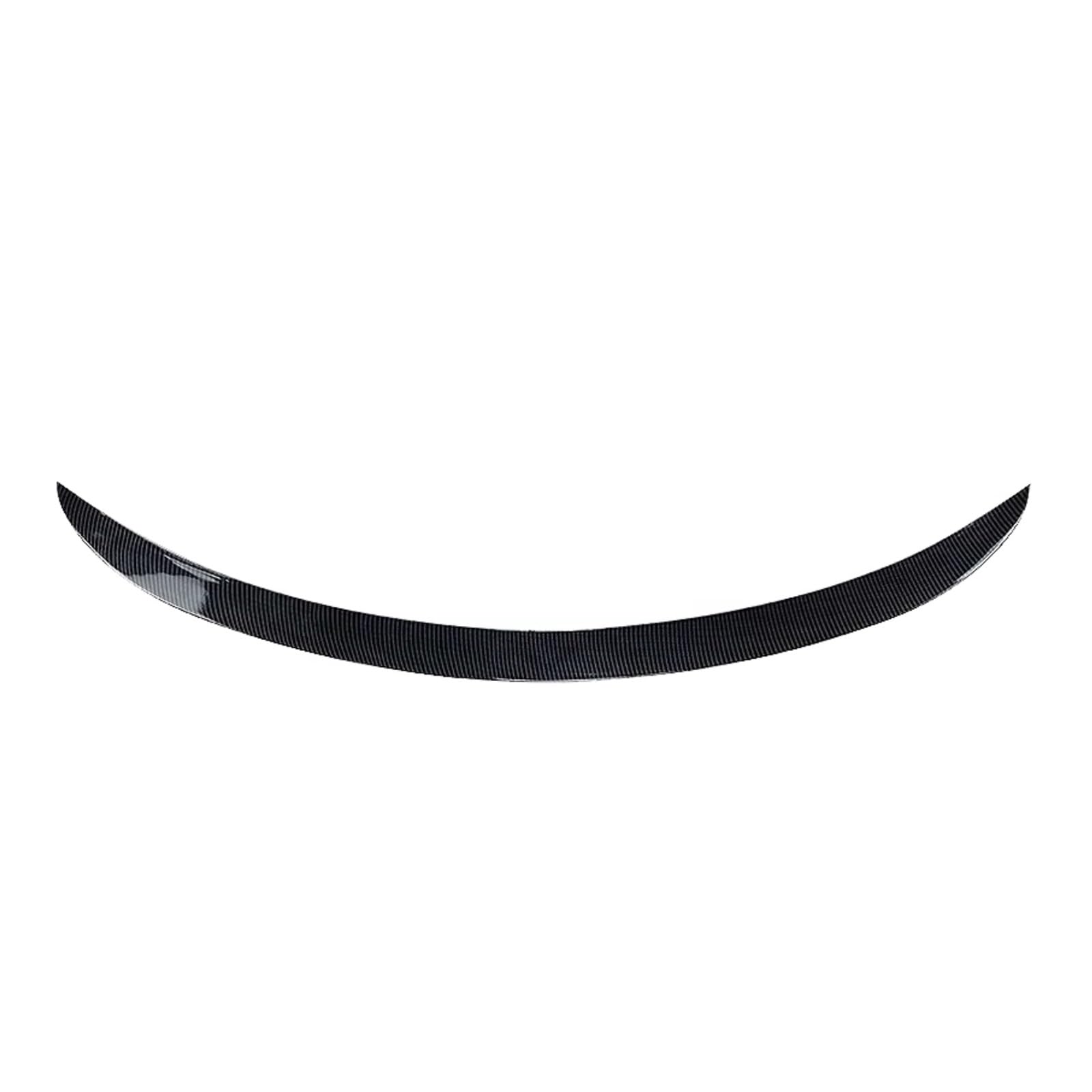 Heckspoiler Heckspoiler Splitter Lippe ABS Schwarz Glänzend Carbonfaser Für Benz Für GLC Coupe C253 GLC260 300 2016 2017 2018 2019 2020 2021 2022 Spoiler(Carbon Fiber) von Nqkcuac