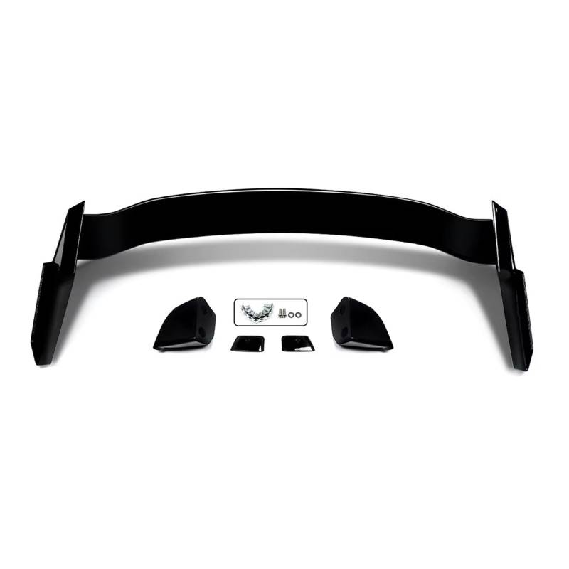 Heckspoiler Heckspoilerflügel Schwarz Glänzend Kofferraumspoilerdiffusor Autoteile Für Civic Fließheck 2016 2017 2018 2019 2020 2021 Spoiler von Nqkcuac