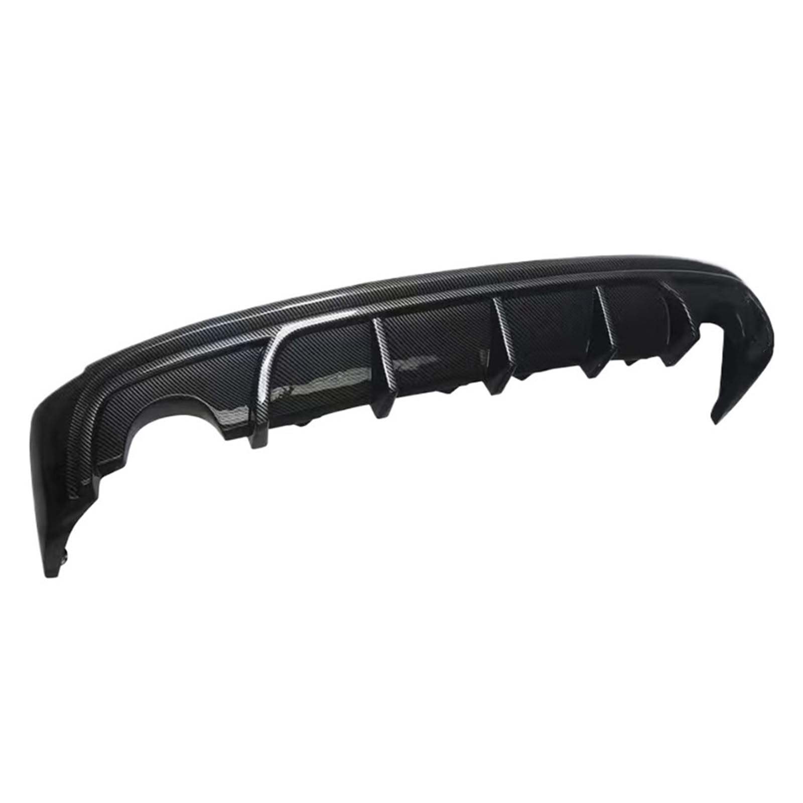 Heckspoiler Heckspoilerlippe Diffusor ABS-Kunststoff Glänzend Schwarz Carbon-Look Autoteile Für Lexus IS250 IS350 IS200T 2014 2015 2016 Spoiler(Carbon Look) von Nqkcuac