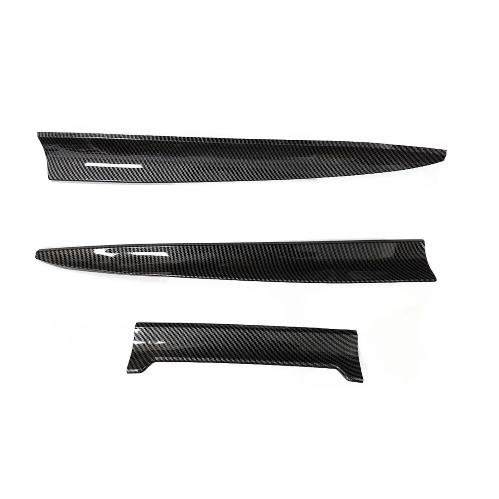 Heckspoiler Heckspoilerlippe Universeller Heckspoiler Für Den Kofferraum Spoilerflügel Verlängerungsdeckel Für 3er/5er G30 F10 E90 F30 G30 Racing Wing Spoiler(Carbon Fiber Look) von Nqkcuac