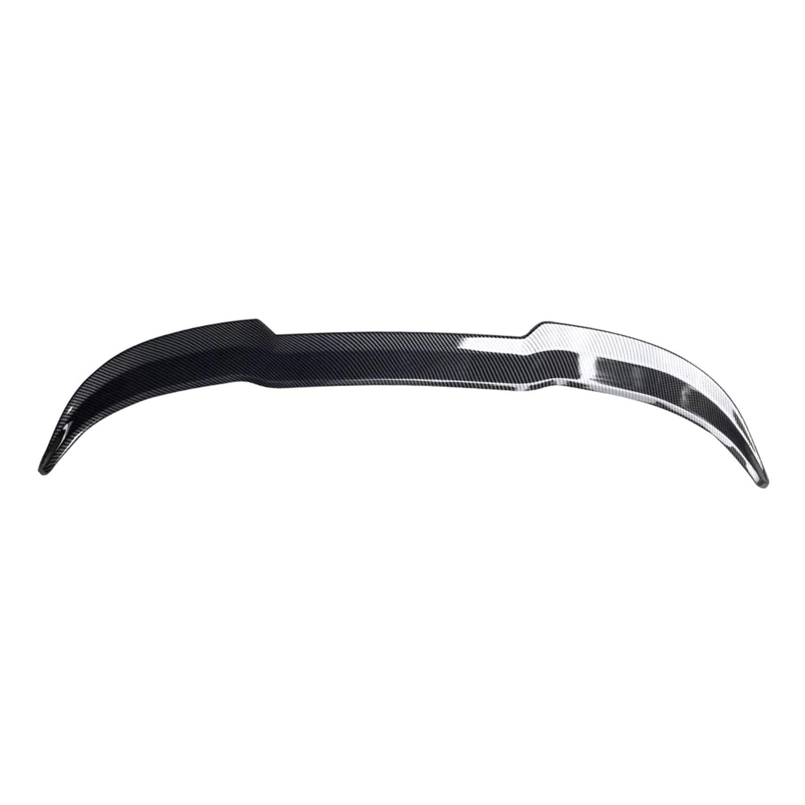Heckspoiler Heckverlängerung Kleiner Flügelschwanz ABS Glanz Schwarz Carbon Style Autozubehör Spoiler Für Ford Für Fiesta MK8 8.5 ST 2018 2019 2020 2021 2022 Spoiler(Carbon Fiber Style) von Nqkcuac