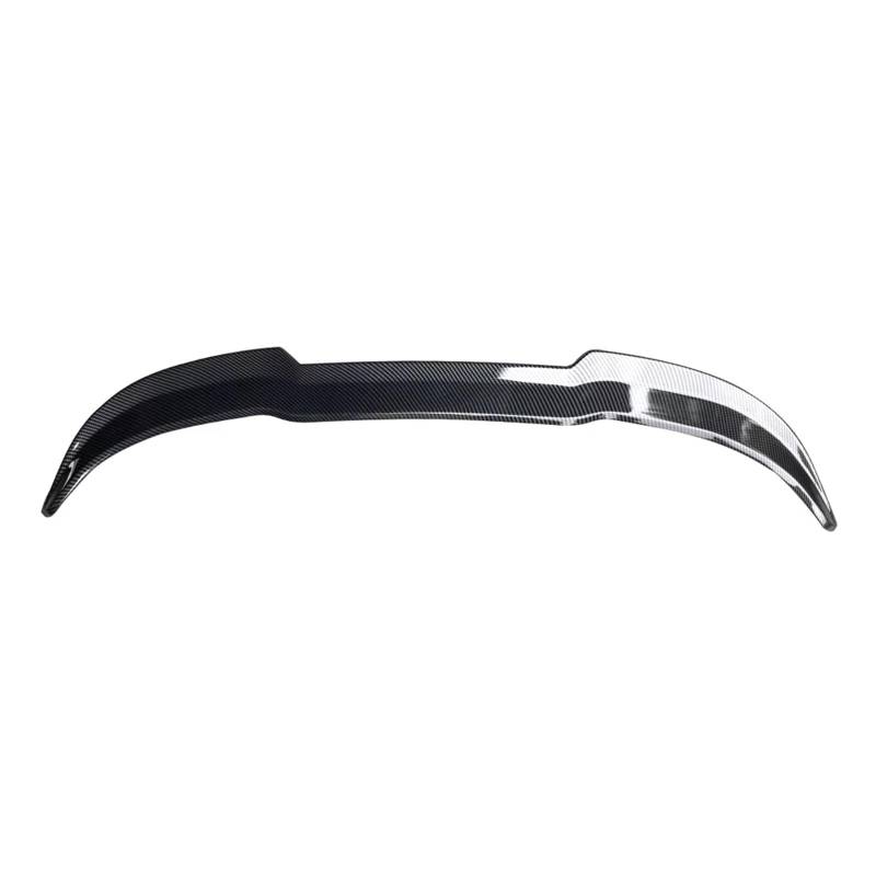 Heckspoiler Heckverlängerung Kleiner Flügelschwanz ABS Glanz Schwarz Carbon Style Autozubehör Spoiler Für Ford Für Fiesta MK8 8.5 ST 2018 2019 2020 2021 2022 Spoiler(Carbon Fiber Style) von Nqkcuac