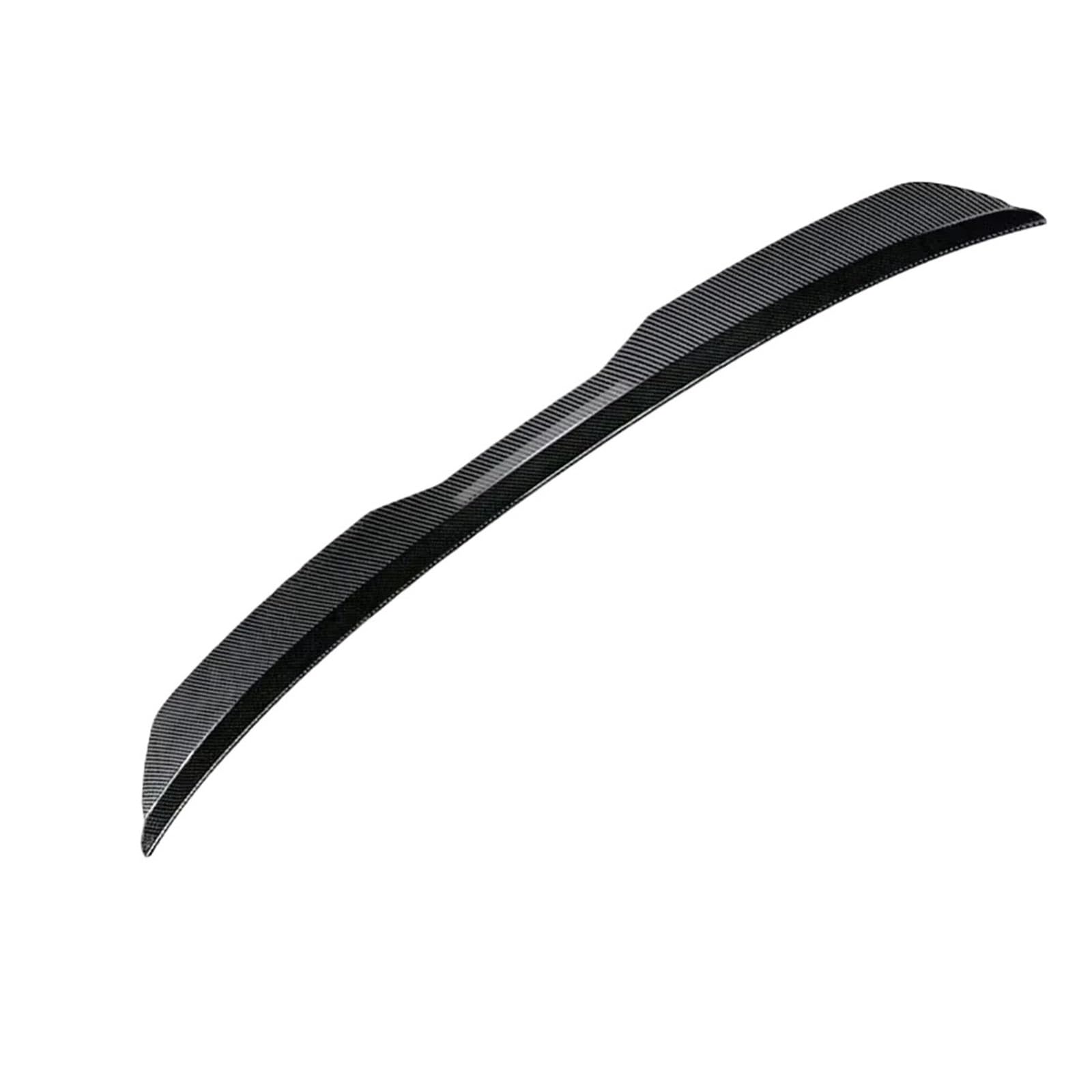 Heckspoiler Schrägheck-Heckdachspoilerlippe Flügel Bodykits Tuning Schwarz ABS Für A6 C7 Avant 2011-2017 Für A6 Für Allroad 2012-2018 Spoiler(Carbon Look) von Nqkcuac