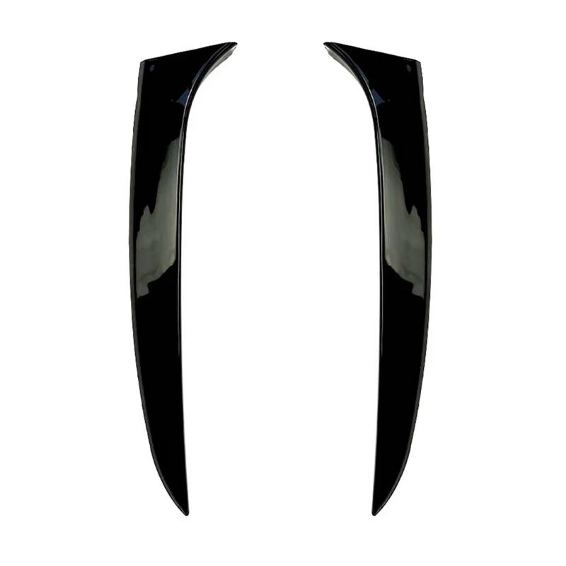 Heckspoiler Schwarzer ABS-Autozubehör Heckspoiler Canard Splitter Auto Heckscheibenspoiler 2-teilig Für Kia Für Sportage R 2011 2012 2013 2014 2015 Spoiler von Nqkcuac