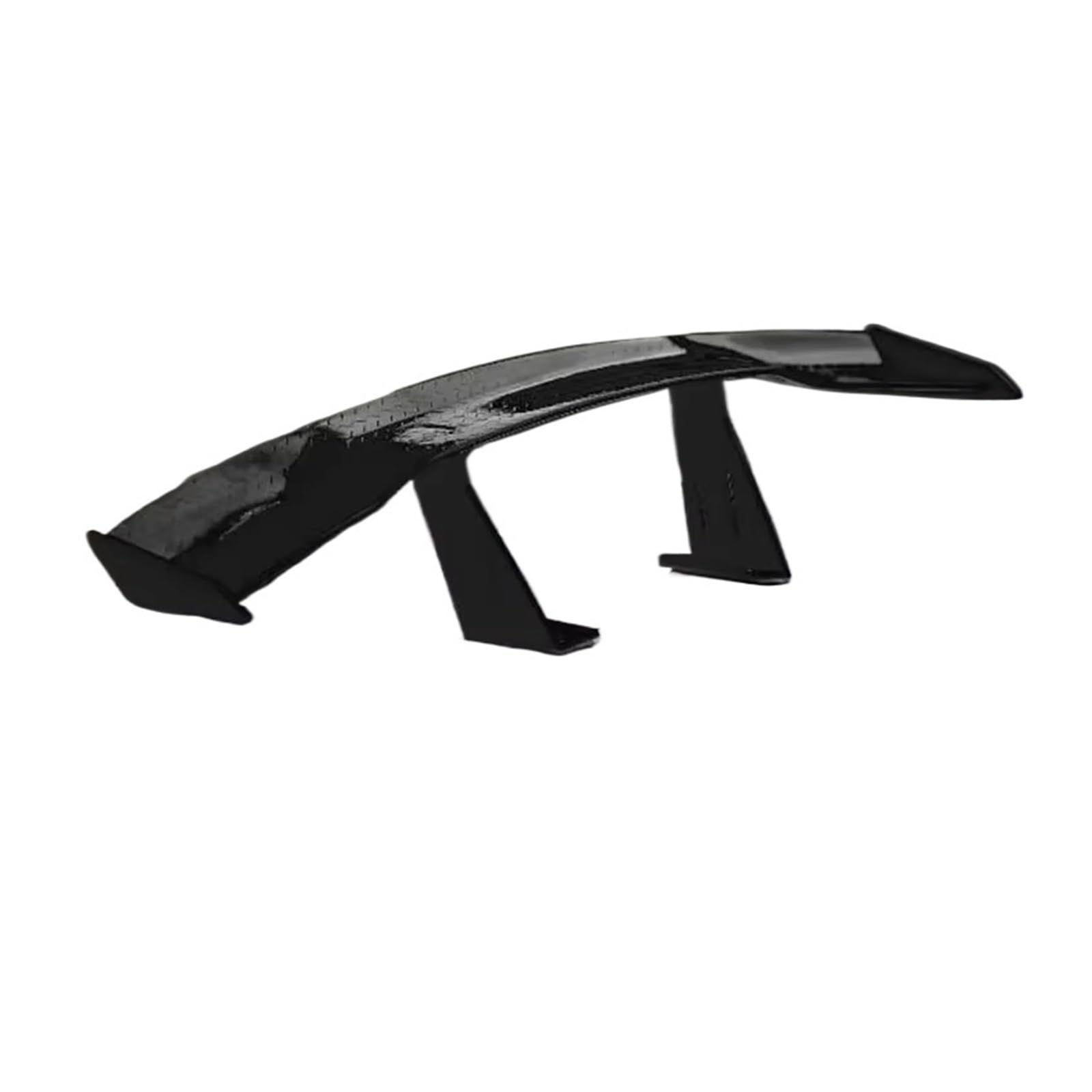 Heckspoiler Universal Auto Kleiner Spoiler Heckflügel Carbon Look Heckflügel Modell Auto Styling Dekoration Autozubehör Kleiner Spoiler Spoiler(17CM-Black) von Nqkcuac