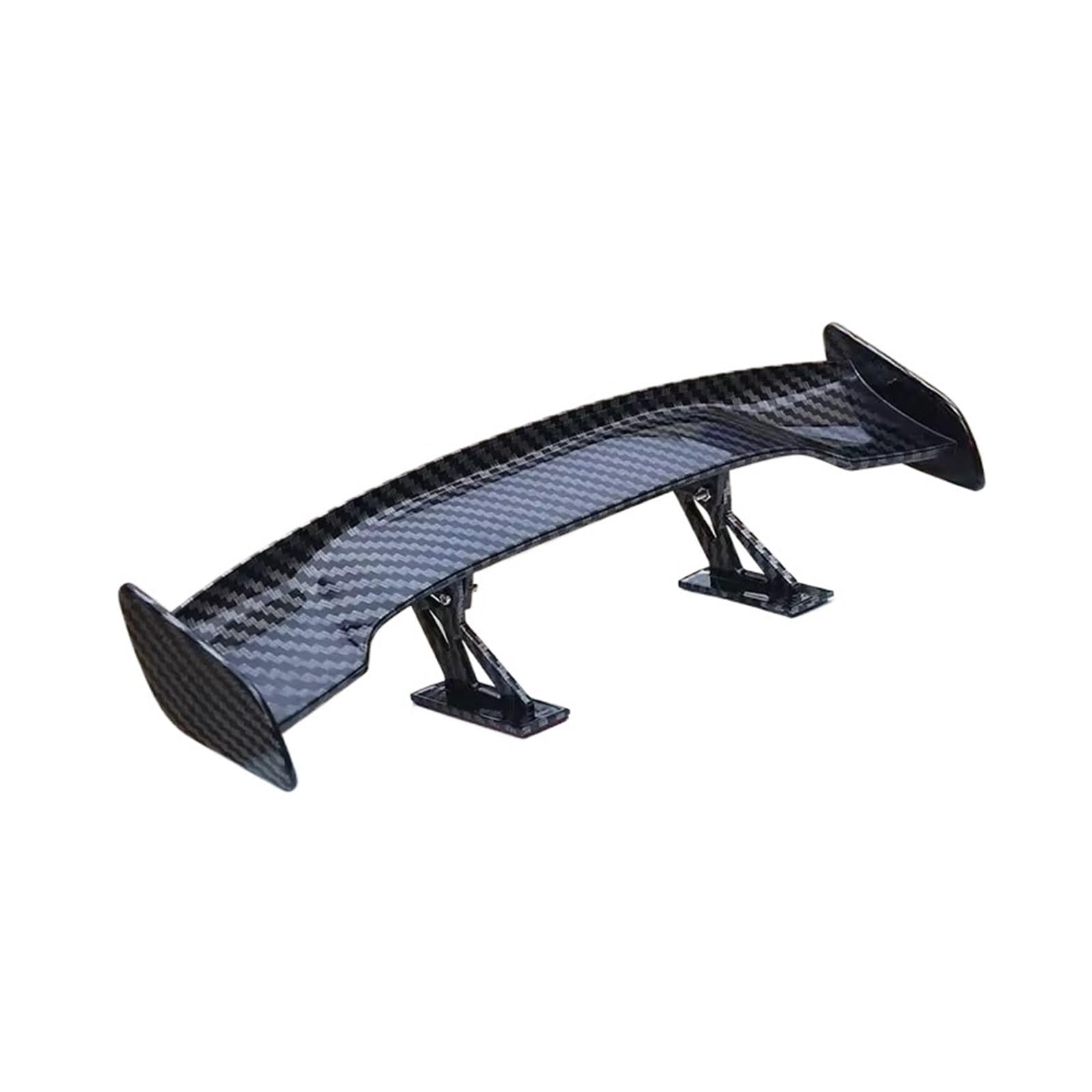 Heckspoiler Universal Auto Kleiner Spoiler Heckflügel Carbon Look Heckflügel Modell Auto Styling Dekoration Autozubehör Kleiner Spoiler Spoiler(25CM-Carbon) von Nqkcuac