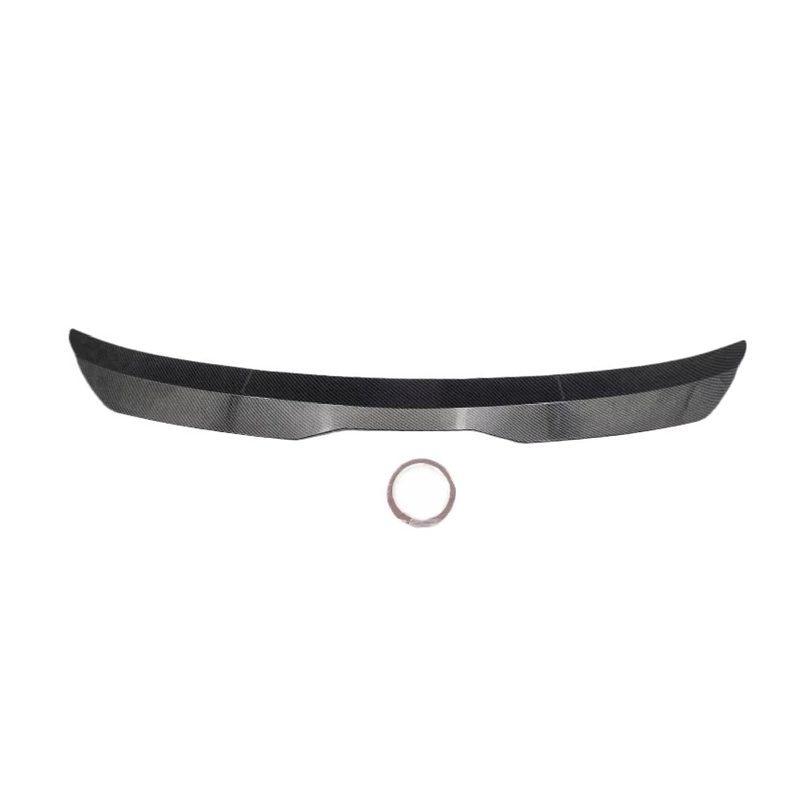 Heckspoiler Universal-Autospoiler Heckspoilerlippe ABS-Dekorationsstreifen Passend Für Schrägheck-Autos Schrägheck-Heckspoilerlippe Spoiler(Carbon) von Nqkcuac