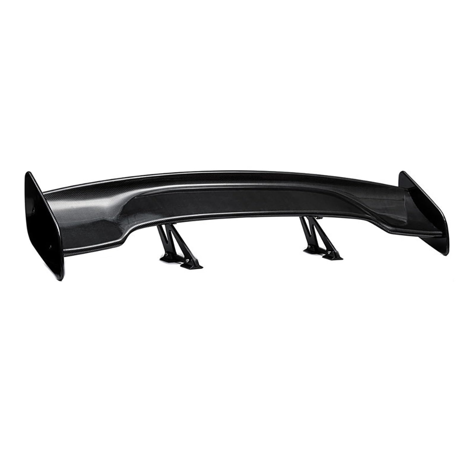 Heckspoiler Universal Carbon Fiber Auto Heckflügel 145CM Außenmodifikation GT Spoiler Kollision Autoscooter Zubehör Spoiler(Carbon Pattern) von Nqkcuac