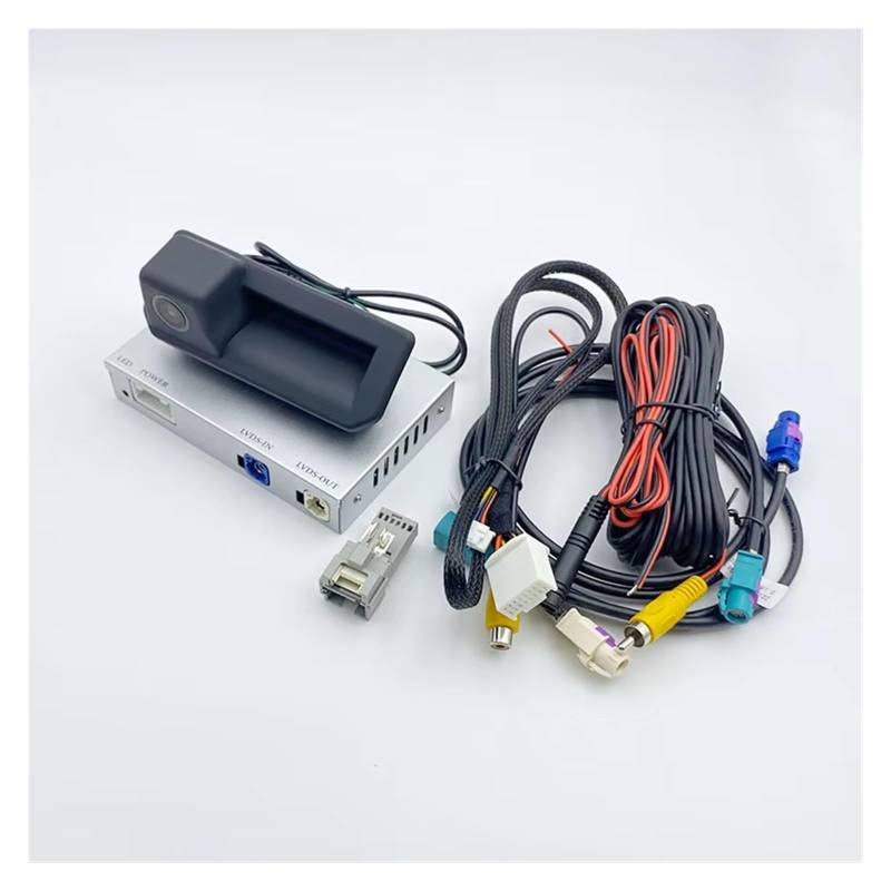 Rückfahrkamera Für A3 2020 2021 2022 2023 2024 2025 Plug and Play Ohne Codierung Rückfahrkamera Rückansicht Kamera(Manual Transmission) von Nqkcuac