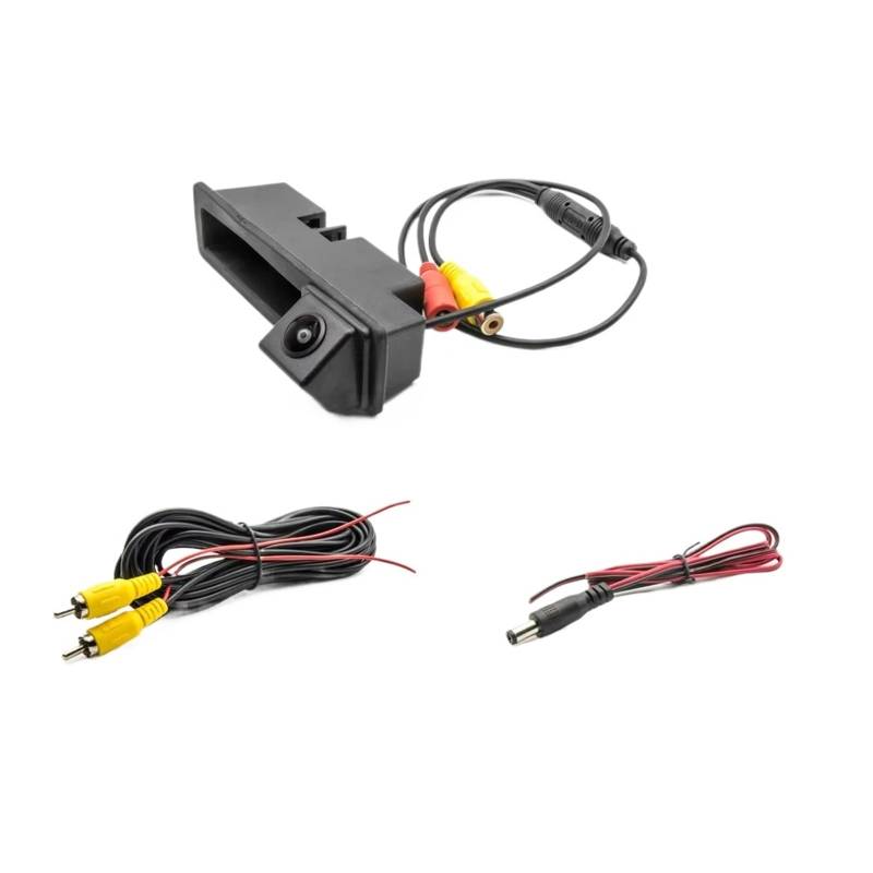 Rückfahrkamera Für A3 S3 RS3 8P 2003~2012 Kofferraumgriff Rückfahrkamera Monitor Nachtsicht CCD HD AHD Fisheye Rückfahrkamera Rückansicht Kamera(A120 CVBS 680x480) von Nqkcuac