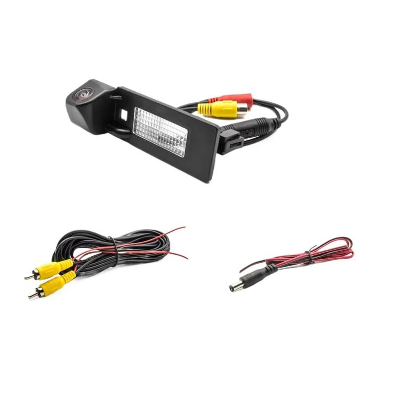 Rückfahrkamera Für Skoda Für Octavia MK3 2013 2014 2015 2016 2017 2018 2019 Auto Reverse Parkplatz Backup-Monitor CCD HD AHD Fisheye Rückansicht Kamera Rückansicht Kamera(B150 CVBS 680x480) von Nqkcuac