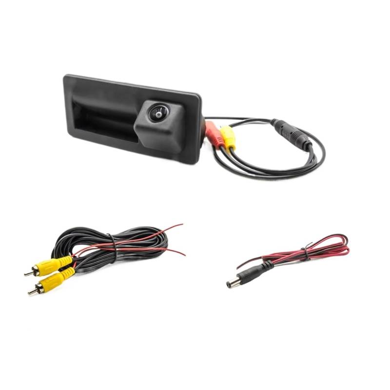 Rückfahrkamera Für VW Für Touran 2 Für Facelift 2010~2016 Auto Kofferraum Griff Kamera Reverse Parkplatz Monitor CCD HD AHD Fisheye Rückansicht Kamera Rückansicht Kamera(A120 CVBS 680x480) von Nqkcuac