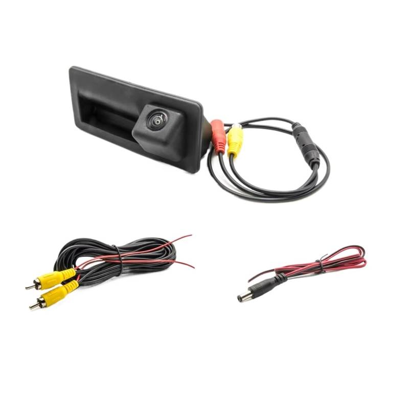Rückfahrkamera Für VW Für Touran 2 Für Facelift 2010~2016 Auto Kofferraum Griff Kamera Reverse Parkplatz Monitor CCD HD AHD Fisheye Rückansicht Kamera Rückansicht Kamera(B150 CVBS 680x480) von Nqkcuac