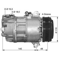 Klimakompressor NRF 32493 von Nrf