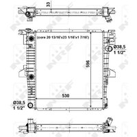 Kühler, Antriebsbatterie EASY FIT NRF 56034 von Nrf