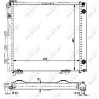 Kühler, Motorkühlung NRF 504258 Kühler, Motorkühlung NRF 504258 von Nrf
