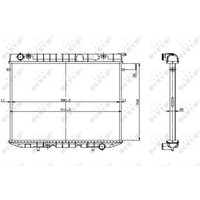 Kühler, Motorkühlung NRF 519532 Kühler, Motorkühlung NRF 519532 von Nrf